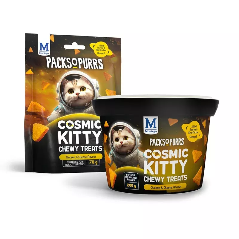 MONTEGO O PURRS CHIC & CHEESE 200G