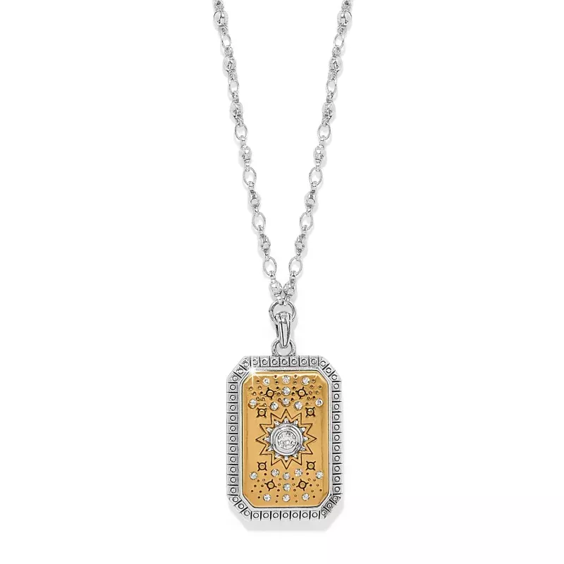 Mosaic Nova Tag Necklace