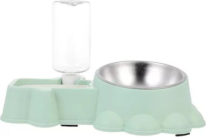 Multifunctional Dog Feeding Bowl Water Dispenser Pet Feeder for Home Use Lightweight Durable Design for Automatic Feeding Hydration