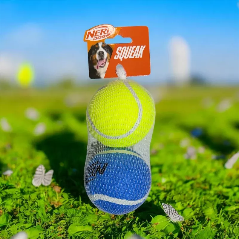 nerf dog 2 pack tennis balls