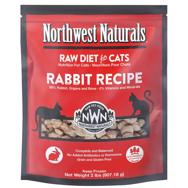 Northwest Naturals 2 lbs Cat Frozen Rabbit