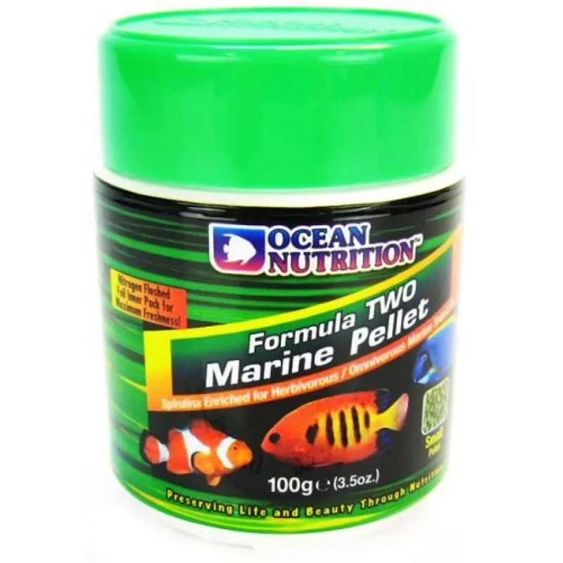 Ocean Nutrition Formula 2 Marine Pellets Medium 100 Gram, 09250