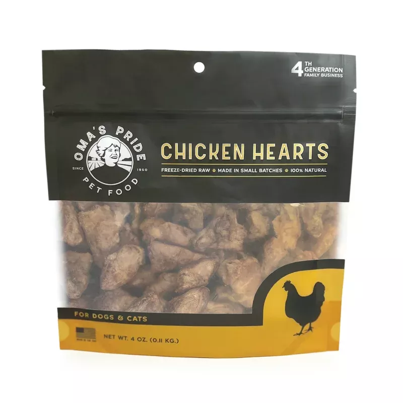 Oma’s Pride Chicken Hearts 4oz