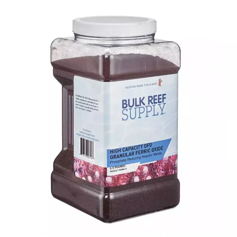 (OPEN BOX) Bulk GFO Granular Ferric Oxide – High Capacity (1 Gallon) – Bulk Reef Supply