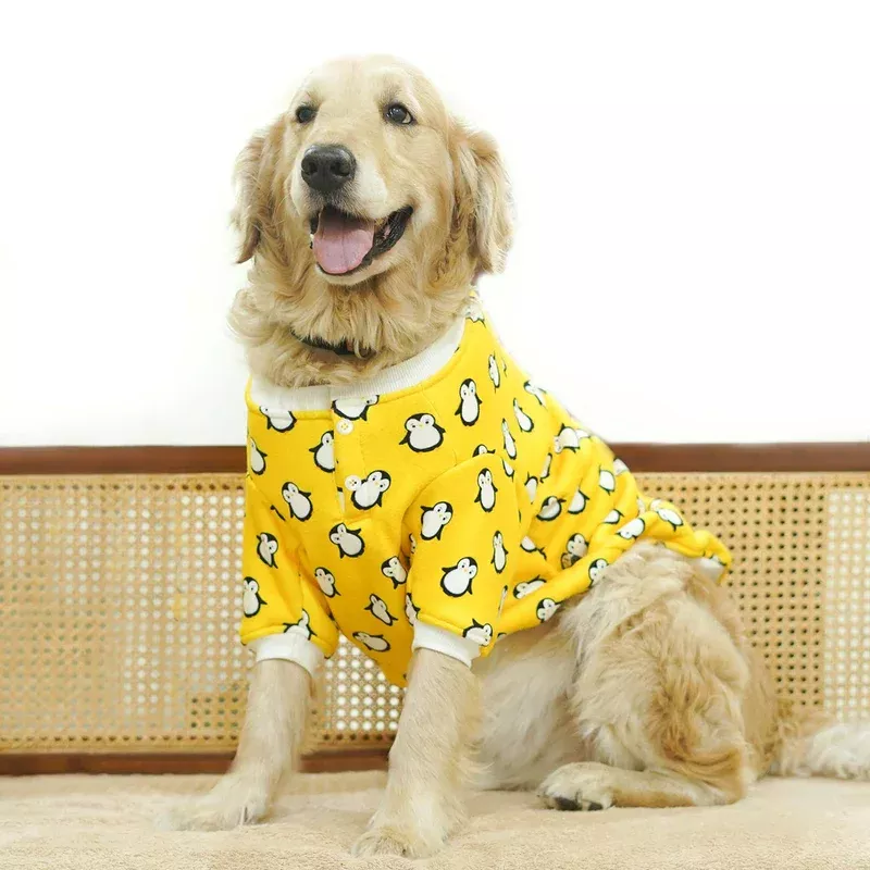 Pets Way Foxwagen Winter Sweatshirts for Dogs (Yellow)
