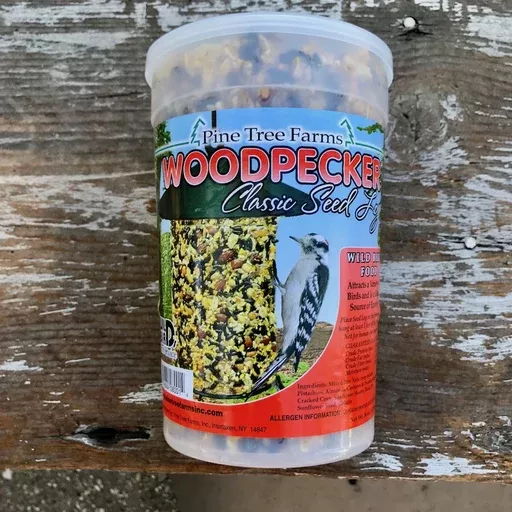 Pine Tree Farms 36oz Woodpecker Classic Seed Log