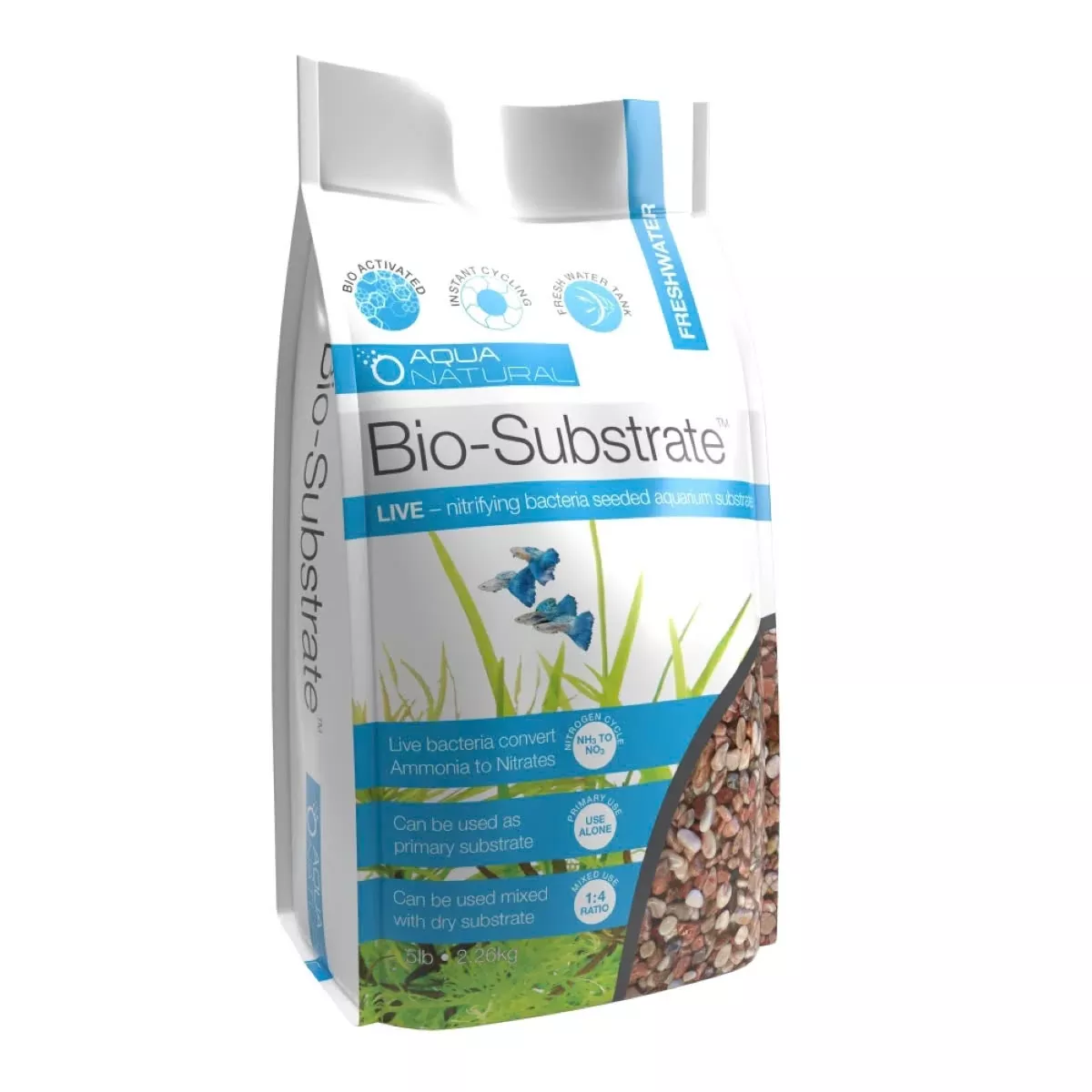 Pisces USA Aqua Natural Bio-Live Substrates Flamingo