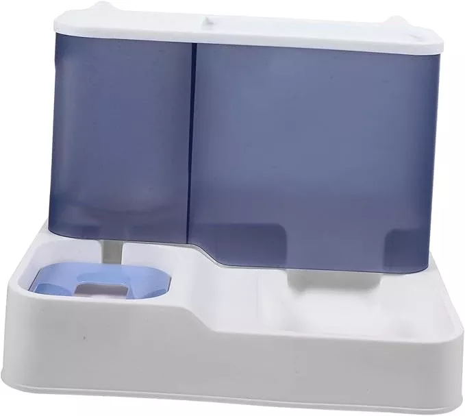 POPETPOP 1Pc Automatic Pet Water Dispenser Capacity Drinking Tool for Cats Dogs Easy Surface Stable Skid Base for Busy Pet Parents Convenient Water Feeder