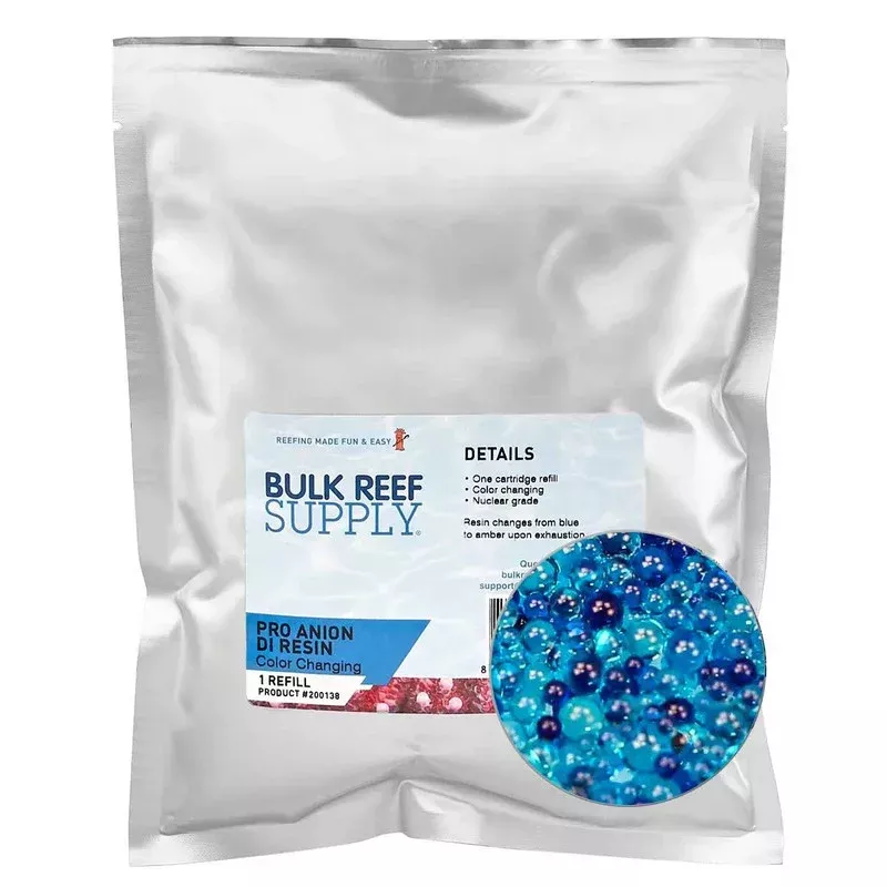 PRO Series Blue Anion Deionization Resin – Color Changing – Part 2 (1.4 lbs) – Bulk Reef Supply