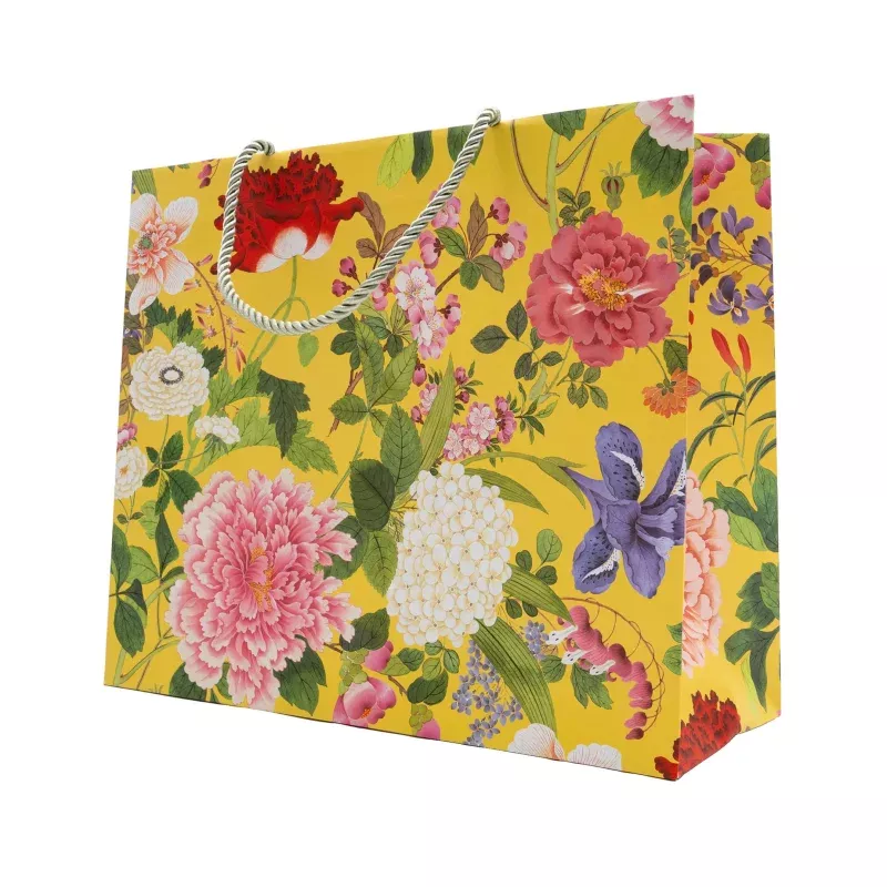 A Profusion Of Flowers 2 Yellow Large Gift Bag