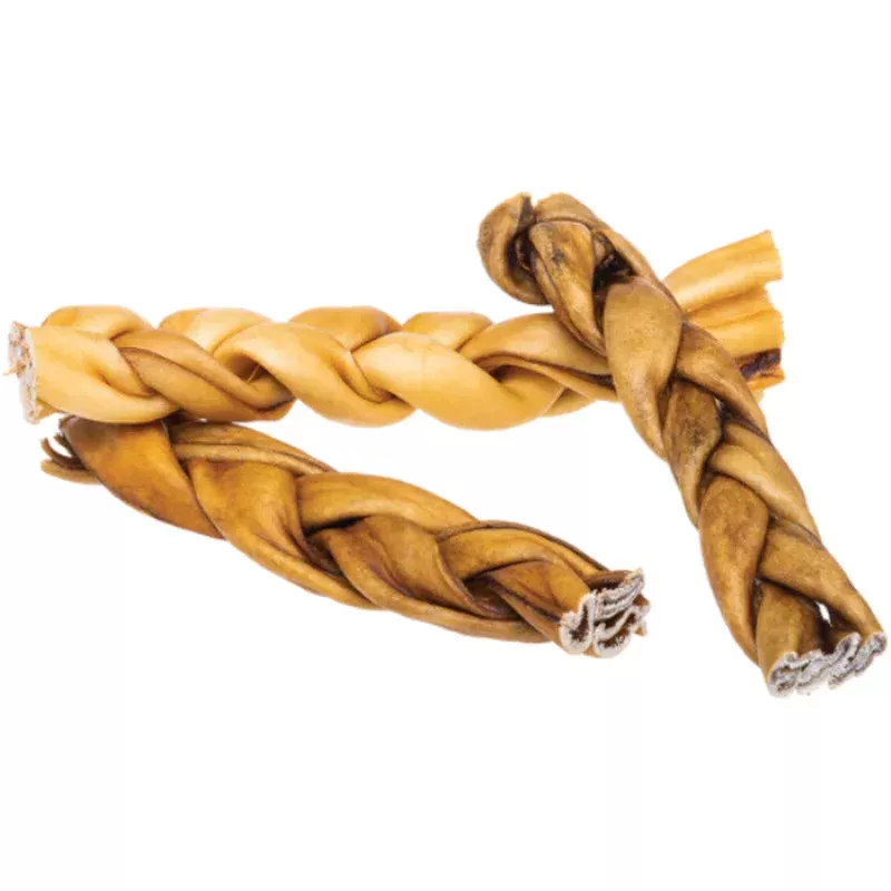Redbarn 6 in. Grain Free Collagen Puffed Braid for Dogs