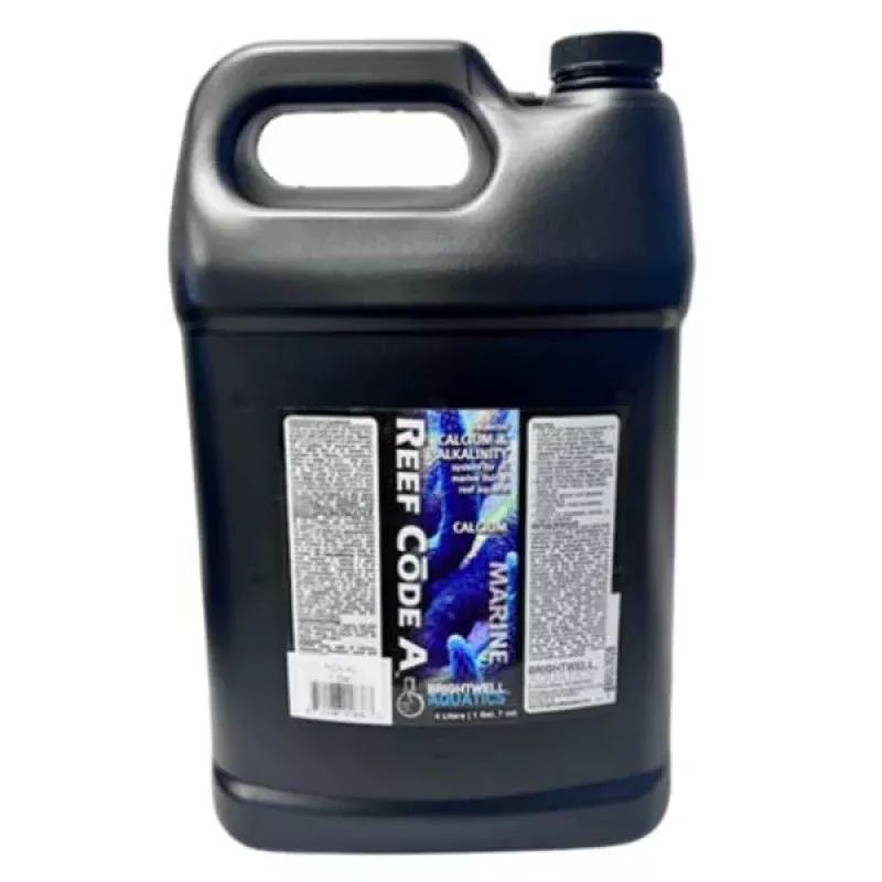 Reef Code A Balanced Calcium & Alkalinity System Part A (4 L) – Brightwell Aquatics