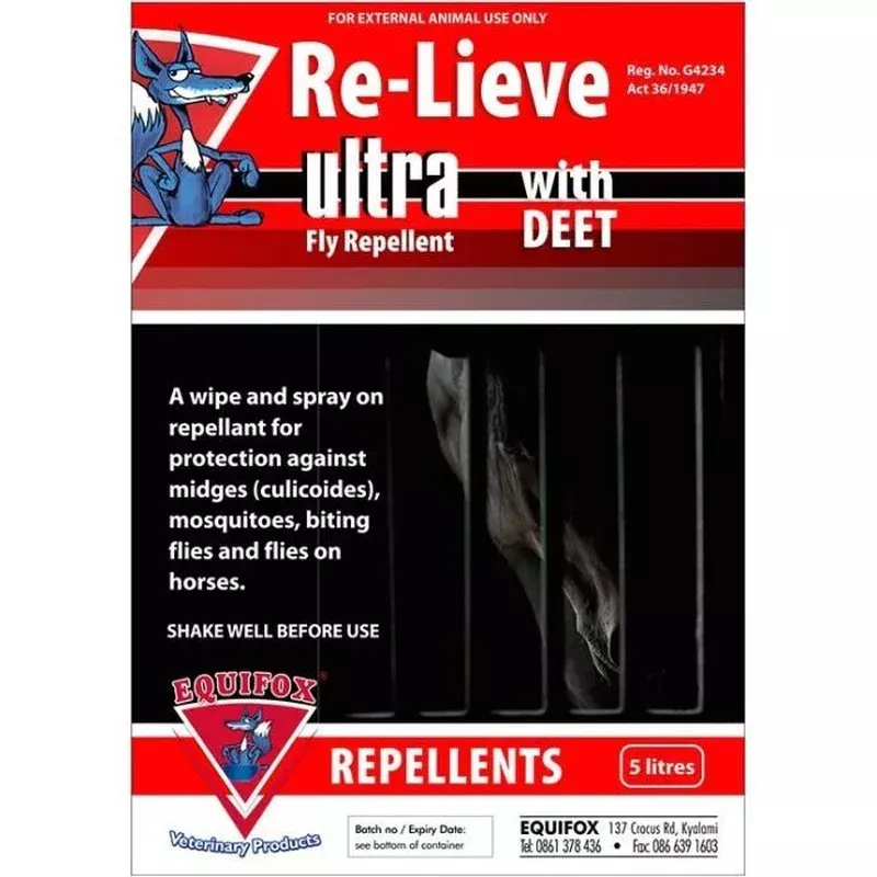 Relieve Ultra flyspray 5L (EQUIFOX)