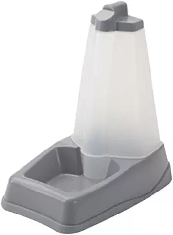 SAVIC Gourmet Store Pet Food Dispenser, Gray/White, 3L