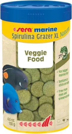 Sera marin Spirulina Grazer XL Nature