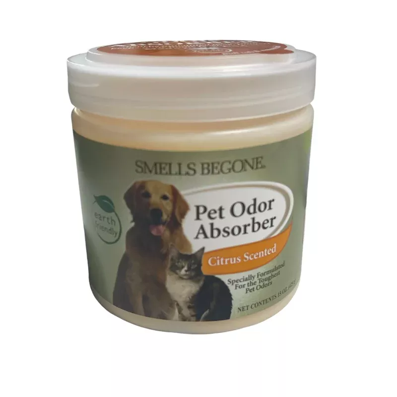smells be gone pet odor absorber citrus scented 15 oz