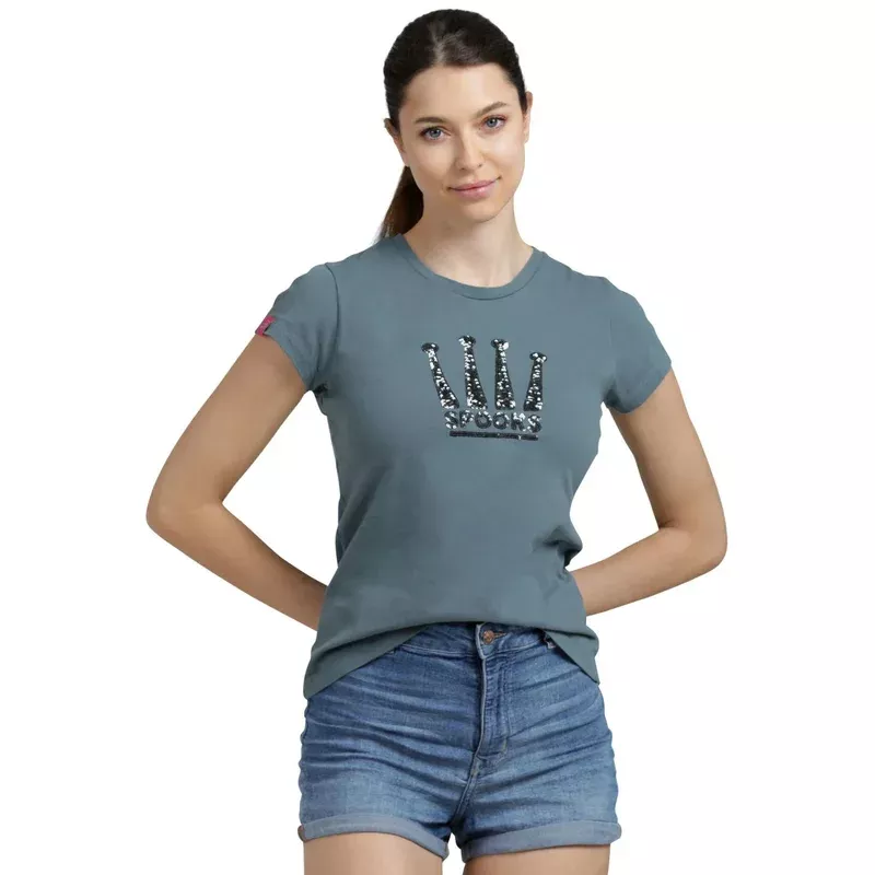 Spooks Crown T-Shirt Dove Blue