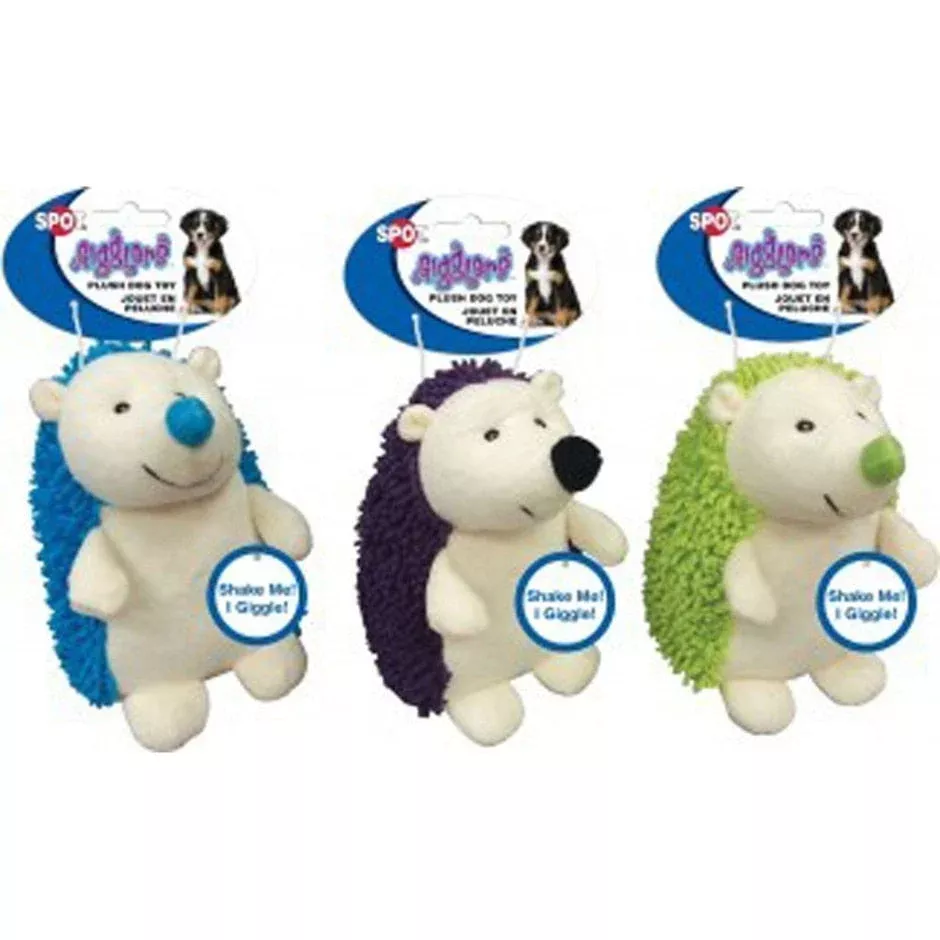 SPOT GIGGLER PLUSH HEDGEHOG