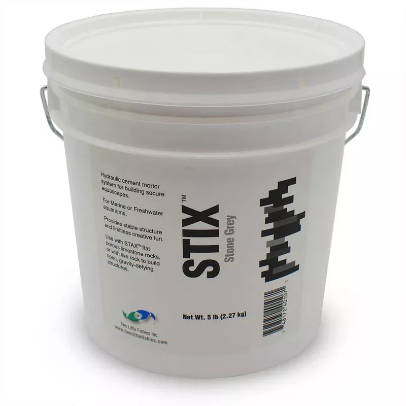 STIX Natural Stone White (5 lbs) Hydraulic Cement – Two Little Fishies
