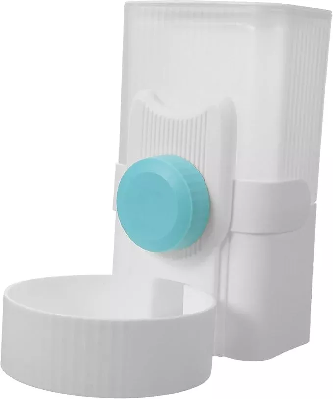 TOYANDONA Dog Water Dispenser Automatic Puppy Water Feeder with Compact Hanging Design for Pet Cages Wire Space Easy Install pet Water Supply