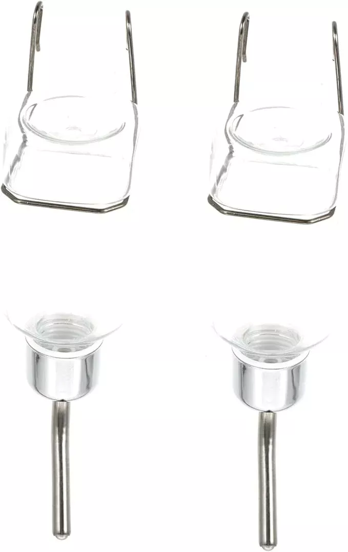 VICASKY 2Pcs Automatic Pet Water Dispenser Hanging Type Water Feeder for Cats Puppies and Dogs Capacity Leak Design Pet Supplies