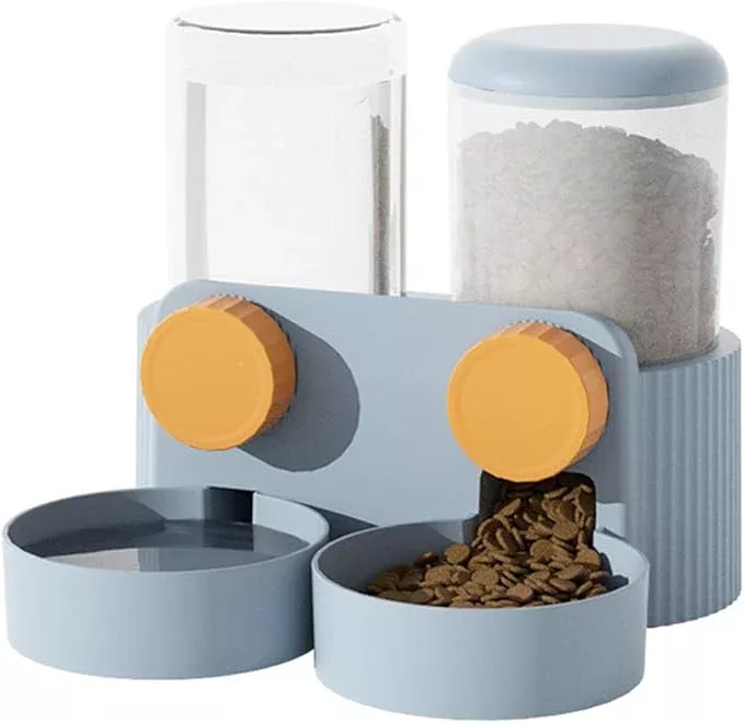 Water Feeder Automatic Feeder and Water Water Dispenser Feeding Watering Pet Feeder Cage Mount