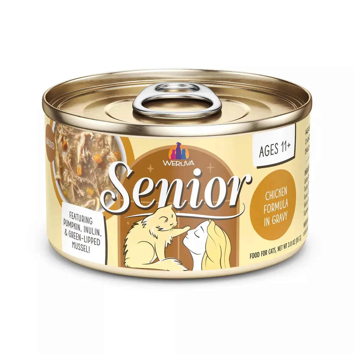Weruva Senior Cat Chicken in Gravy