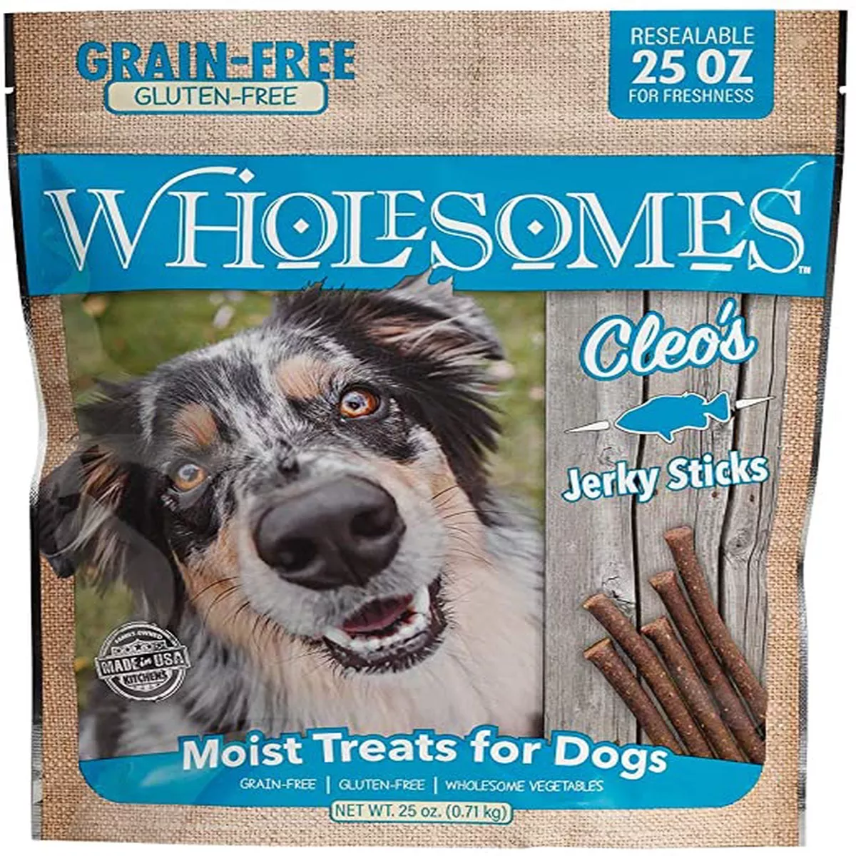 Wholesome Reward Whitefish Jerky Sticks 25 oz.