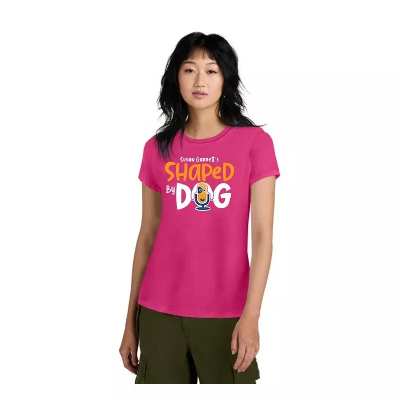 Women’s Tee Shaped by Dog
