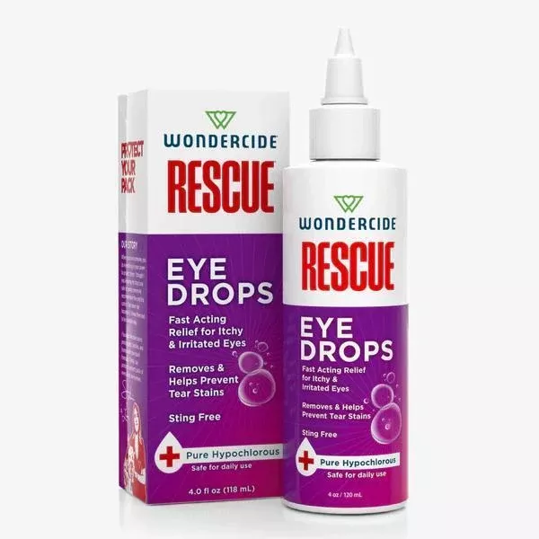 Wondercide 4oz. Dog/Cat Hypochlorous Eye Drops Rescue
