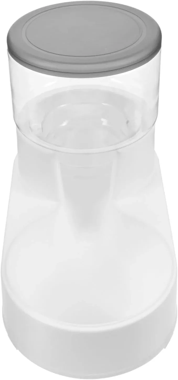 YARNOW Automatic Pet Feeder for Cats and Dogs Easy to Use Food Dispenser Design Non-Skid Base for Busy Pet Owners