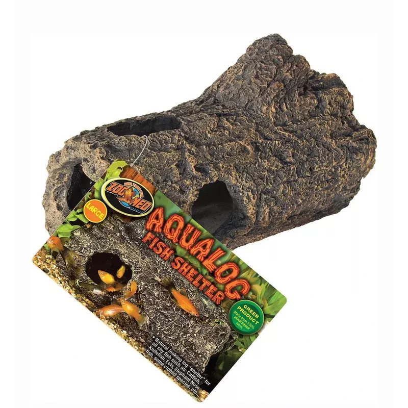 Zoo Med AquaLog Aquarium Ornament, Large