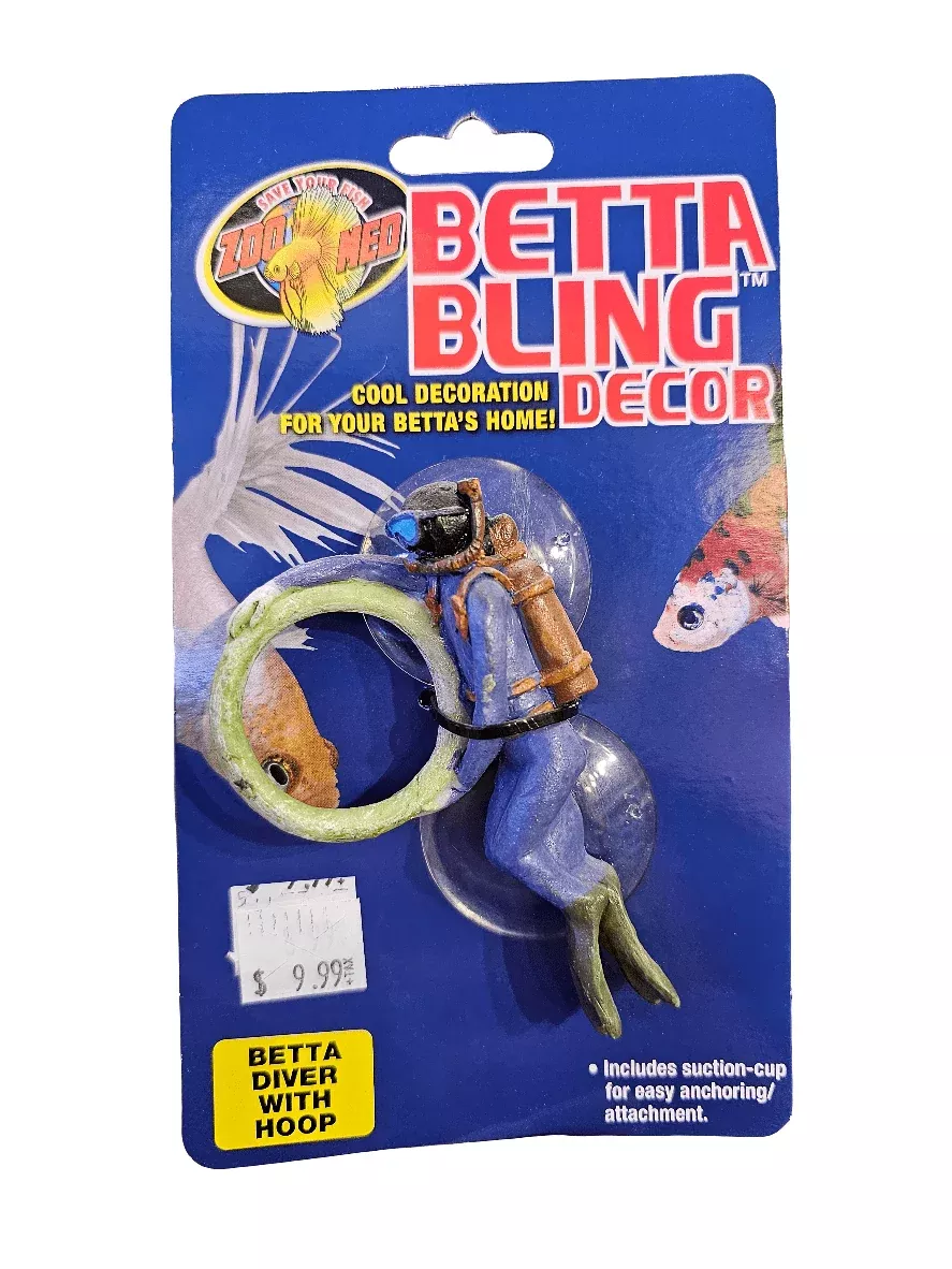 ZooMed – Betta Bling Decor – Diver W/ Hoop