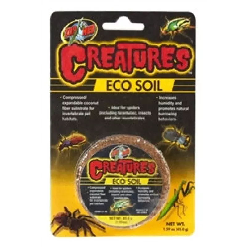 ZooMed Creatures Eco Soil (Coconut Fiber Puck)