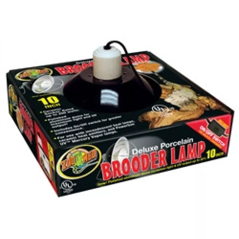 ZooMed Deluxe Porcelain Clamp Lamp 10