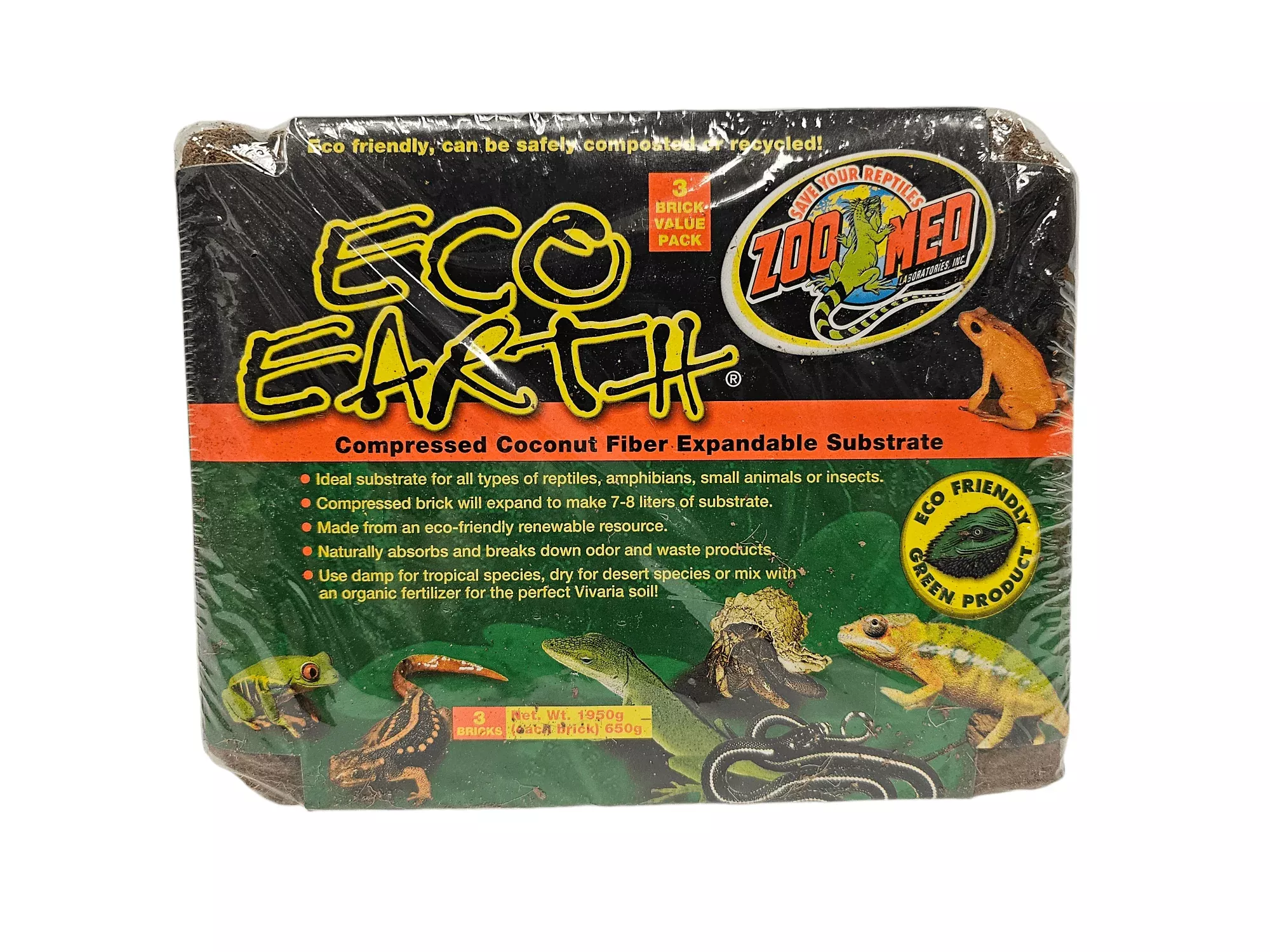 ZooMed Eco Earth 3 Pack