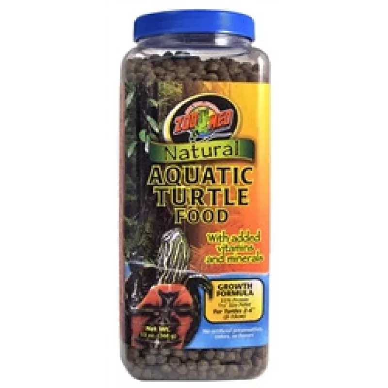 ZooMed Natural Aquatic Turtle Food Growth Formula 13 oz
