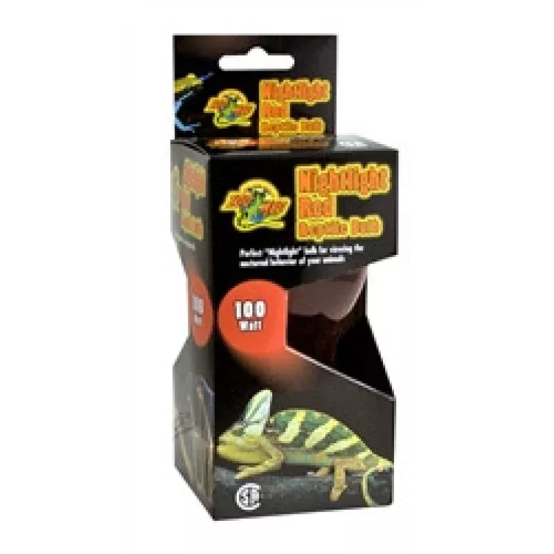 ZooMed Nightlight Red Reptile Bulb 100 Watt