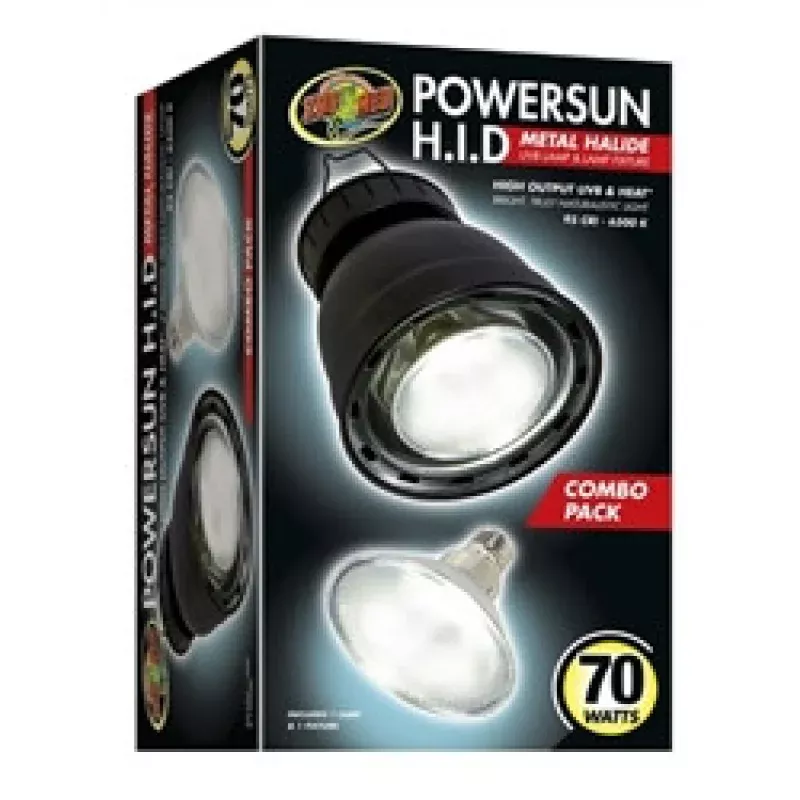 ZooMed PowerSun Combo HID Lamp & Fixture