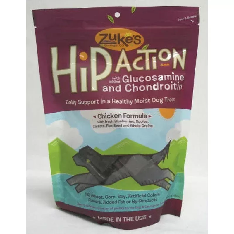 Zuke’s Hip Action Roasted Chicken Dog Treats 16 Oz